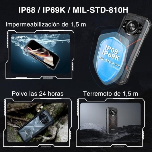 Doogee S Cyber 8/256GB Rojo Libre
