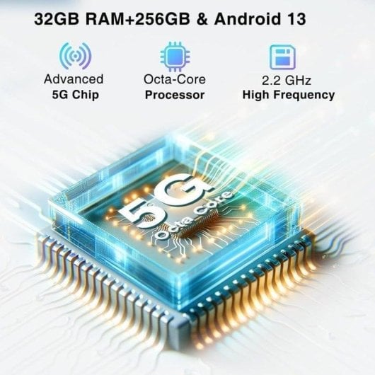 Doogee V20S 5G 12GB 6,43" 256GB Schwarz Rugged Smartphone