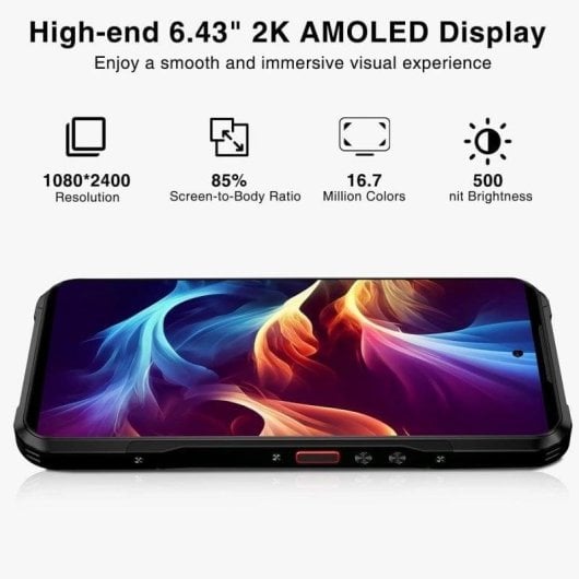 Doogee V20S 5G 12GB 6,43" 256GB Schwarz Rugged Smartphone