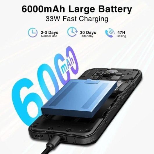 Doogee V20S 5G 12GB 6,43" 256GB Schwarz Rugged Smartphone