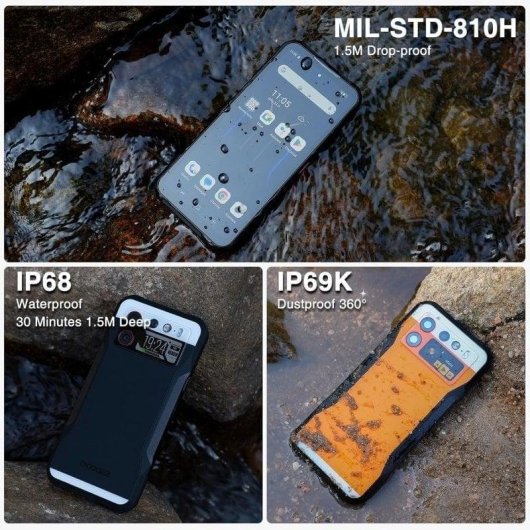 Doogee V20S 5G 12GB 6,43" 256GB Schwarz Rugged Smartphone