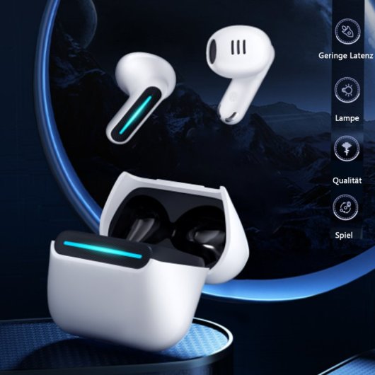 Kinsi TG10 Auriculares Inalámbricos con Cancelación de Ruido Blancos
