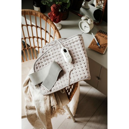 Adler Ad7437 Manta Eléctrica Lumbar 100W Gris