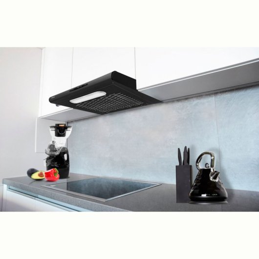 Mpm Mpm-51-px-72 Unterbau-Dunstabzugshaube 50cm schwarz