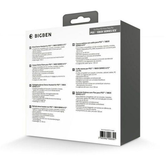 Nacon Bigben Auriculares Gaming Estéreo Multiplataforma con Cable Camuflaje