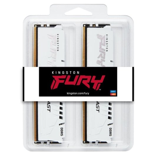 Kingston Fury Beast DDR5 6000 MHz 32 GB 2 x 16 GB CL36 AMD EXPO Weiß