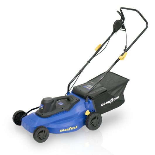 Goodyear GY22011 Cortacésped Eléctrico 1200W Negro/Azul