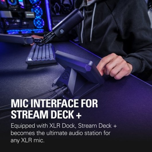 Elgato XLR Dock Interfaz de Audio para Stream Deck +