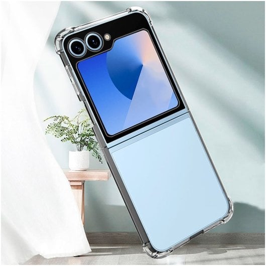 Cool Funda AntiShock Transparente para Samsung Galaxy Z Flip6 (F741)