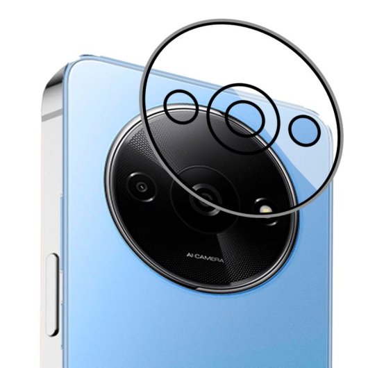 Cool Protector de Cristal Templado para Cámara de Xiaomi Redmi A3