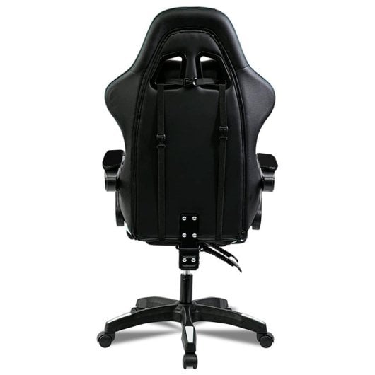 Cool Rest Cadeira Gaming Premium com Apoio para Pés Preta/Branca