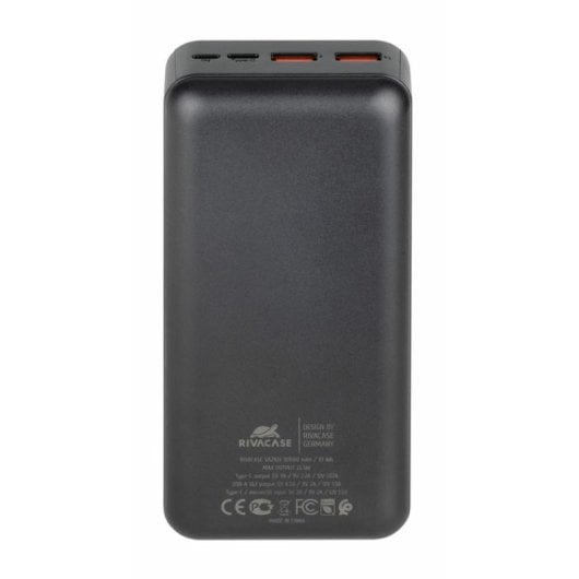 Rivacase VA2103 Powerbank 30000 mAh Schwarz