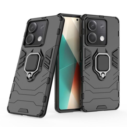 Coque magnétique numérique Max Power noire pour Xiaomi Redmi Note 13 5G
