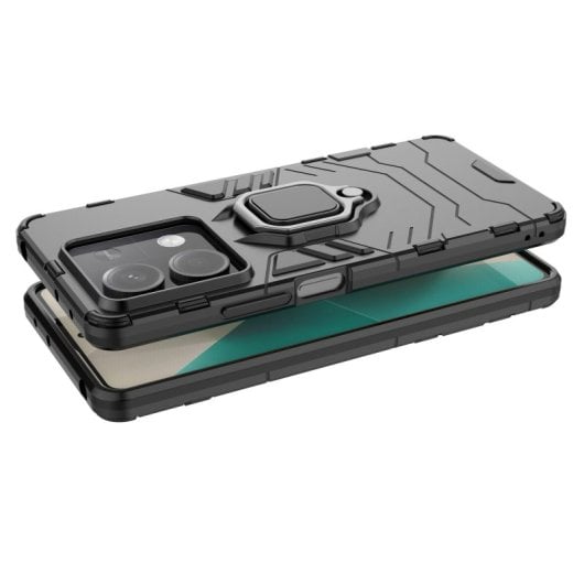 Coque magnétique numérique Max Power noire pour Xiaomi Redmi Note 13 5G