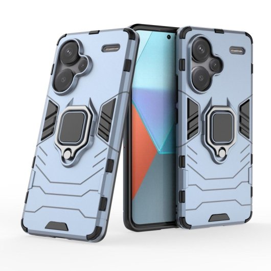 Max Power Digital Capa Magnética com Anel para Xiaomi Redmi Note 13 Pro Plus Azul