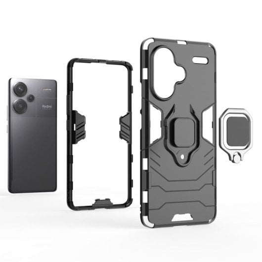 Max Power Digital Capa Magnética com Anel para Xiaomi Redmi Note 13 Pro Plus Azul