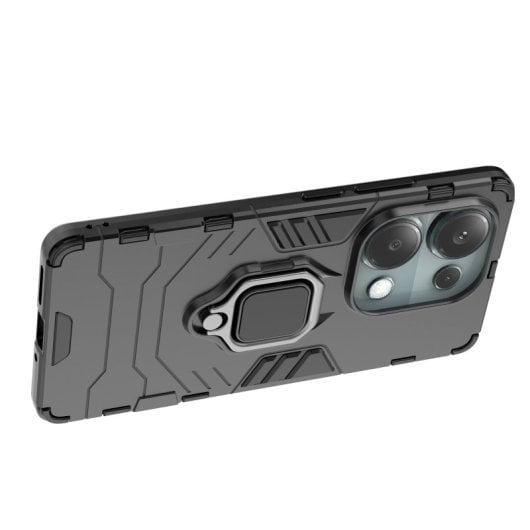 Max Power Digital Magnethülle mit rotem Ring für Xiaomi Redmi Note 13 Pro 4G / Poco M6 Pro 4G