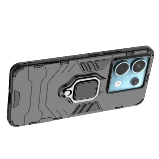 Max Power Digital Capa Magnética com Anel para Xiaomi Redmi Note 13 Pro 5G / Poco X6 Azul