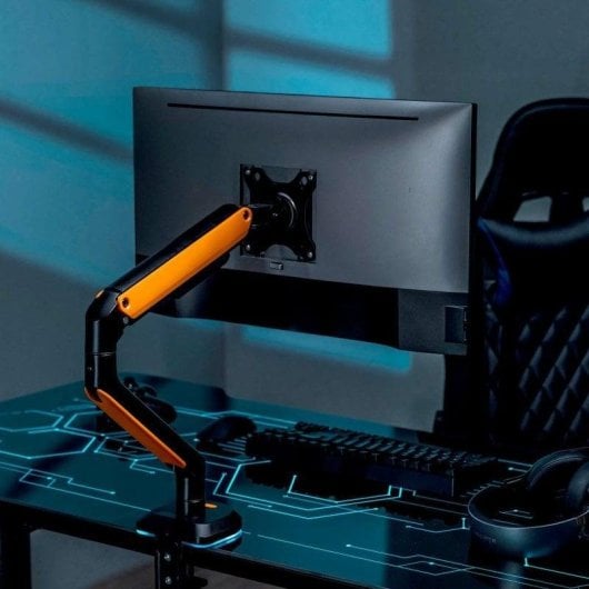 Aisens Soporte Monitor Mesa RGB Gaming 17 à 32" VESA 75x75 à 100x100 Max 9Kg