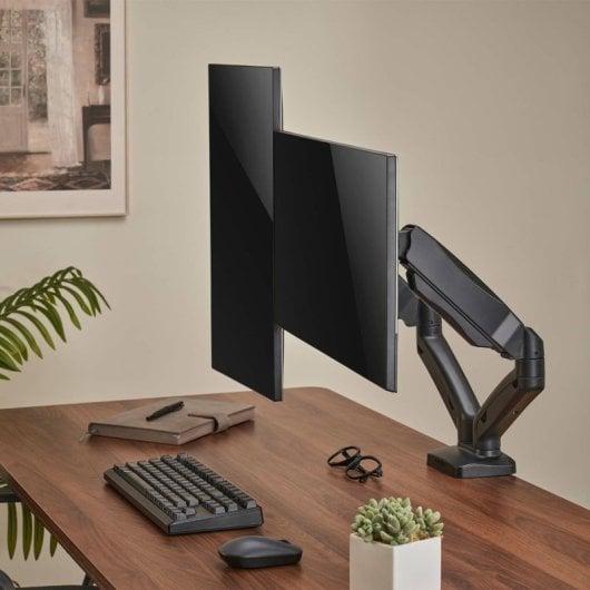 Aisens Soporte de Mesa Pro Giratorio e Inclinable para Monitor/TV 9Kg de 17" a 32" Negro