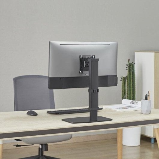 Aisens Soporte Monitor TV Mesa 17 à 32" VESA 75x75 à 100x100 Max 8Kg Noir