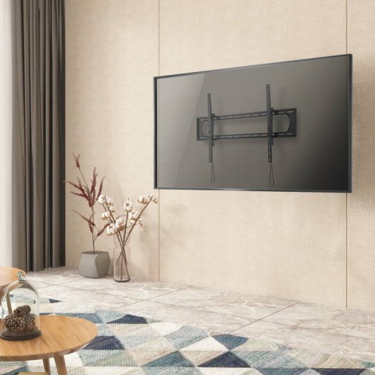 Aisens Soporte de Pared Eco Inclinable para Monitor/TV 160Kg de 60-120" Negro
