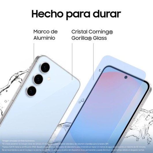 Samsung Galaxy S24 FE 5G 8GB 256GB 6.7" Noir