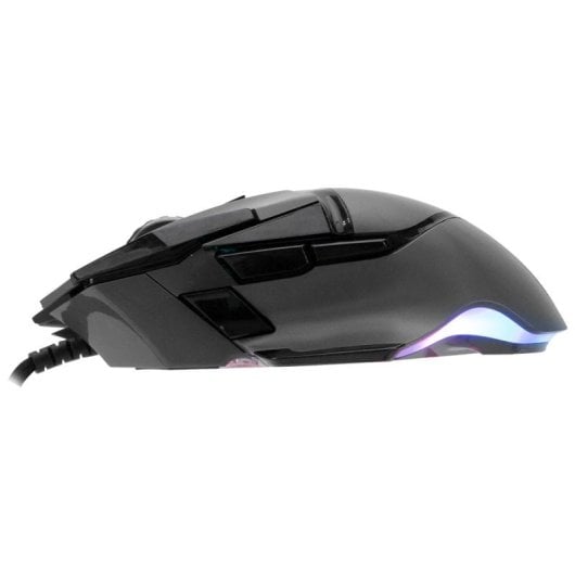 Tempest Phantom Strike Black Edition Gaming-Maus 12.800 DPI Grau