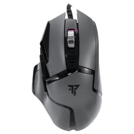 Tempest Phantom Strike Black Edition Gaming-Maus 12.800 DPI Grau