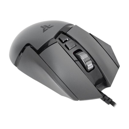 Tempest Phantom Strike Black Edition Gaming-Maus 12.800 DPI Grau