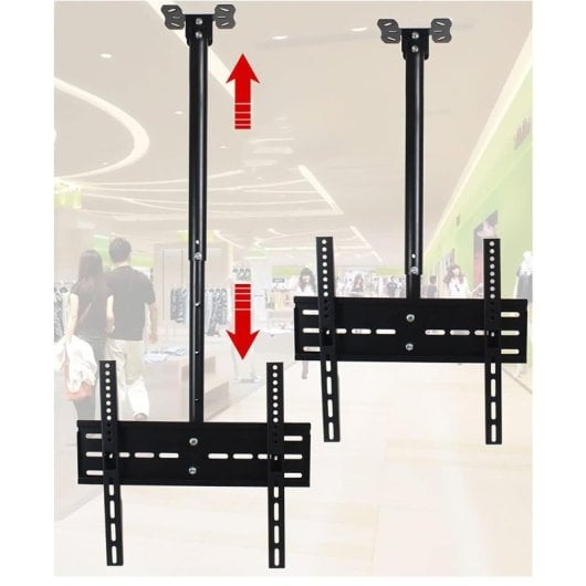 Klack Suporte de Teto para TV 20"-55" VESA 400x400 Máx.50Kg