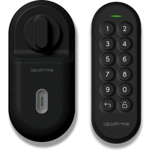 Türschloss Igloohome Retrofit Lock + Keypad Bluetooth Öffnung mit App, PIN-Code, Schlüssel Inklusive Alarm und Keypad