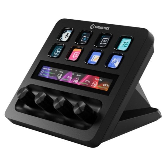 Elgato Stream Deck + Interface audio Dock XLR