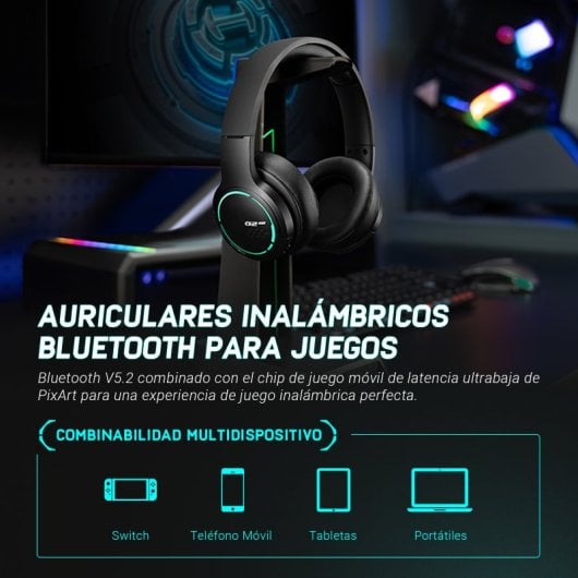 Hecate By Edifier G2BT Auriculares Inalámbricos Bluetooth Negro