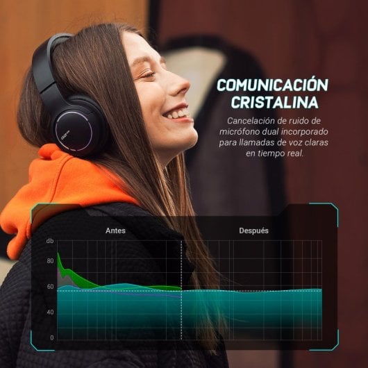 Hecate By Edifier G2BT Auriculares Inalámbricos Bluetooth Negro