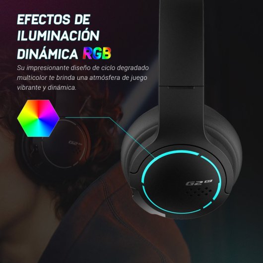 Hecate By Edifier G2BT Auriculares Inalámbricos Bluetooth Negro