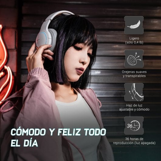Hecate By Edifier G2BT Auriculares Inalámbricos Bluetooth Blanco