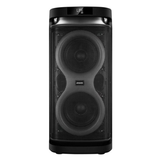 Phoenix Rumbleboss XL Altifalante Bluetooth Karaoke Portátil 160W RMS Preto
