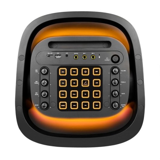 Phoenix Rumbleboss XL Altifalante Bluetooth Karaoke Portátil 160W RMS Preto