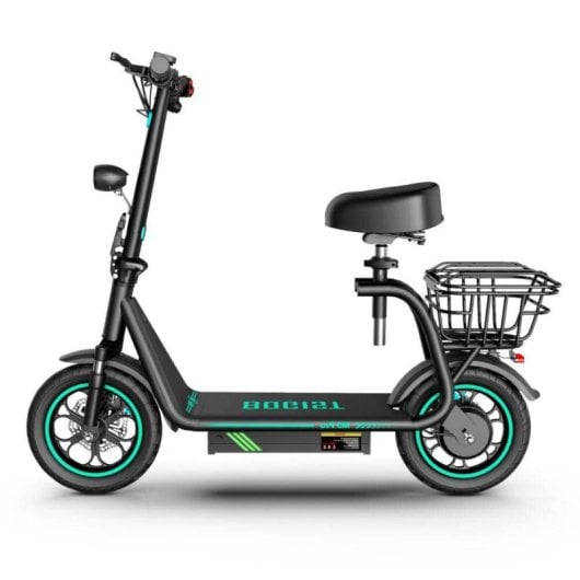 Bogist M5pro+ Patinete Eléctrico Motor 500W Batería 48v 13ah Negra/Azul