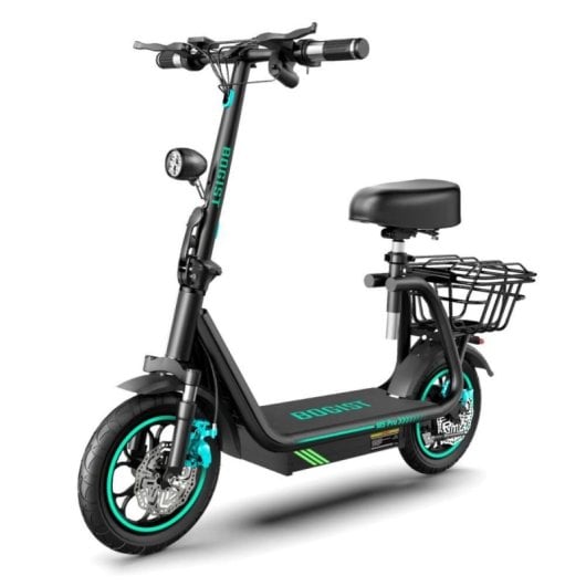 Bogist M5pro+ Patinete Eléctrico Motor 500W Batería 48v 13ah Negra/Azul