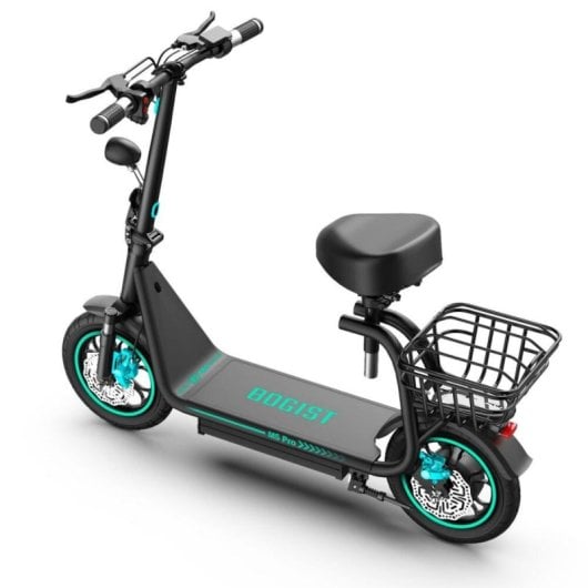 Bogist M5pro+ Patinete Eléctrico Motor 500W Batería 48v 13ah Negra/Azul