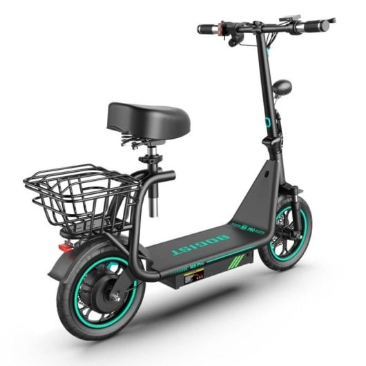 Bogist M5pro+ Patinete Eléctrico Motor 500W Batería 48v 13ah Negra/Azul