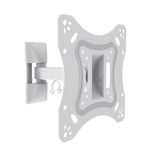 Metronic Soporte TV Pared Inclinable/Orientable/Desplegable VESA 200x200 28" a 42" hasta 20Kg Blanco