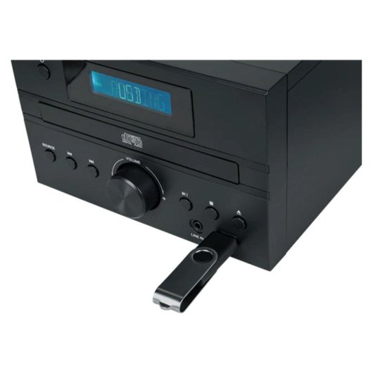 Microset Thomson MIC123BT 10W RMS Bluetooth Radio CD USB Zwart