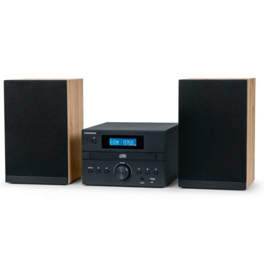Thomson MIC123BT Mini Aparelhagem Bluetooth 50W com Rádio CD/MP3/USB Preta