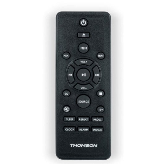 Thomson MIC123BT Mini Aparelhagem Bluetooth 50W com Rádio CD/MP3/USB Preta