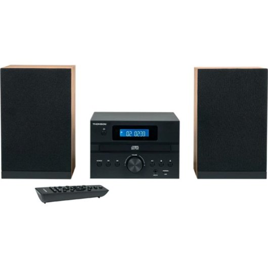 Microset Thomson MIC123BT 10W RMS Bluetooth Radio CD USB Zwart