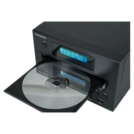 Microset Thomson MIC123BT 10W RMS Bluetooth Radio CD USB Zwart