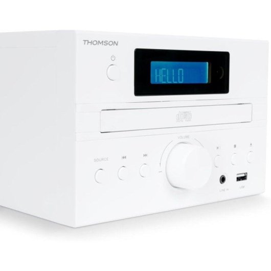 Microset Thomson MIC121BT 50W RMS Bluetooth Radio CD MP3 USB Wit